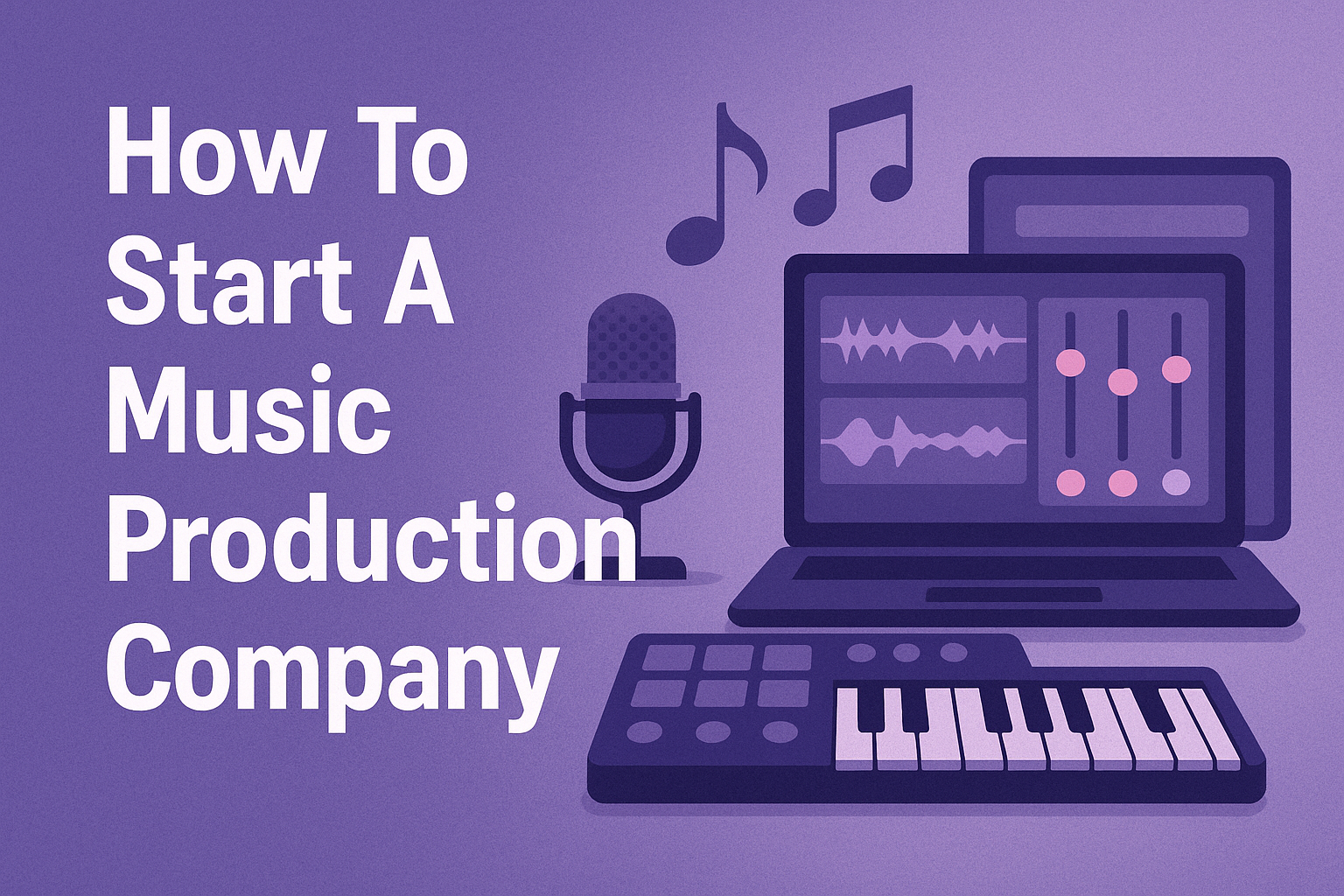 How To Start A Music Production Company [2025 Guide]
